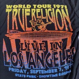 True Religion t shirt black